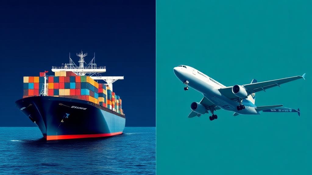 Shipping from China: Sea Freight vs Air Freight Comparison