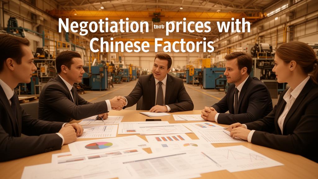 How to Negotiate Prices with Chinese Factories: Strategies That Actually Work