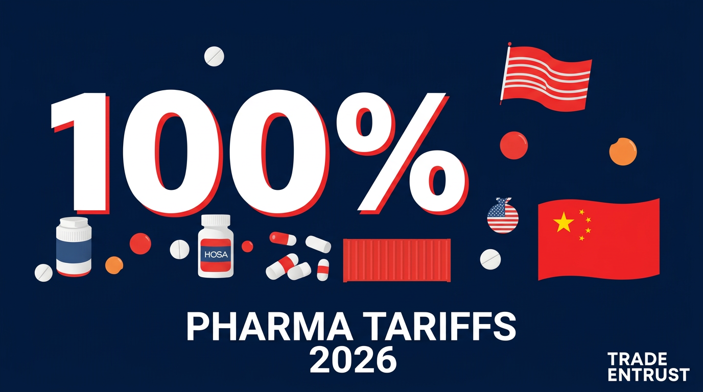 Trump's 100% Pharma Tariffs: How the Biggest Trade Shock of 2026 Will Impact Your Supply Chain